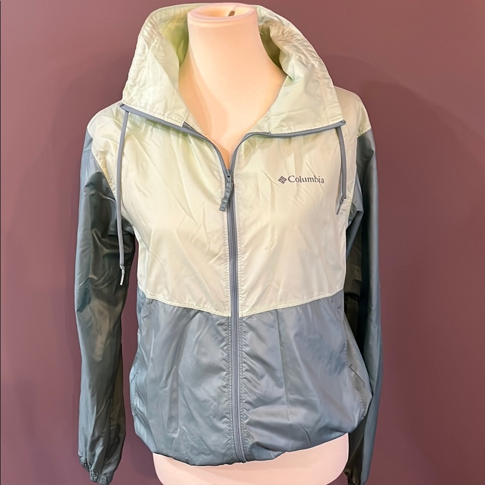Columbia Two-Tone Windbreaker Jacket